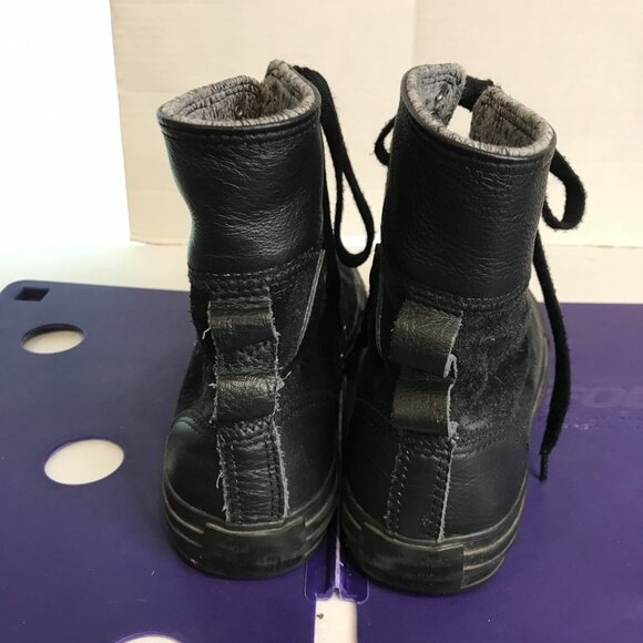 CONVERSE Women's Chuck Taylor Elsie Roldown Suede Sneakers size 8 - Picture 5 of 9